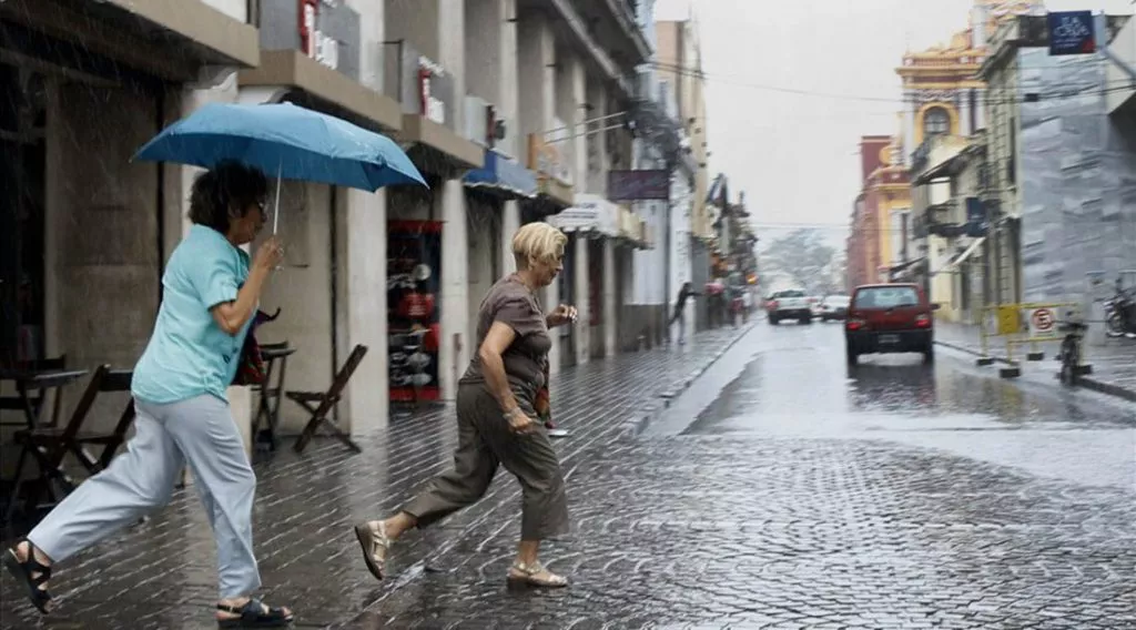 lluvia salta